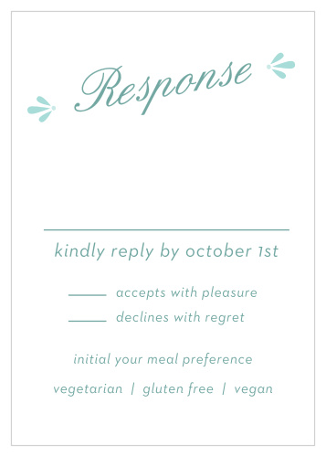 Fresh Breeze Response Cards
