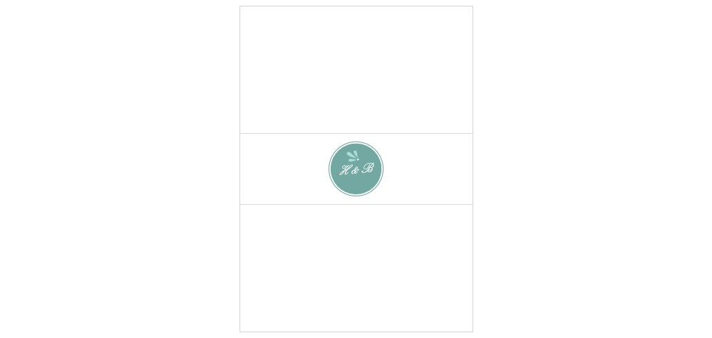 Fresh Breeze Wedding Belly Bands