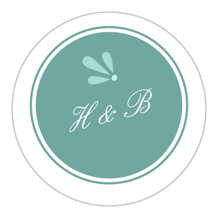 Fresh Breeze Wedding Stickers
