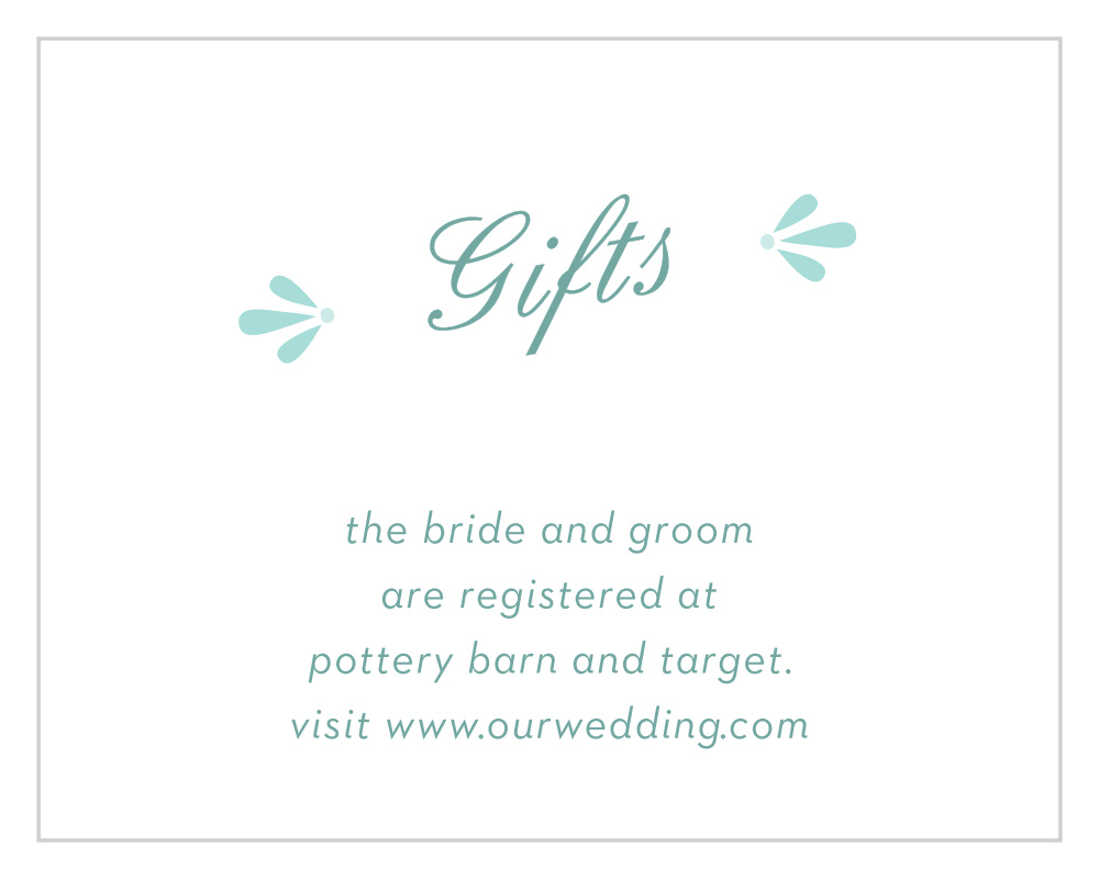Fresh Breeze Registry Cards