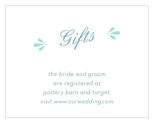 Fresh Breeze Registry Cards