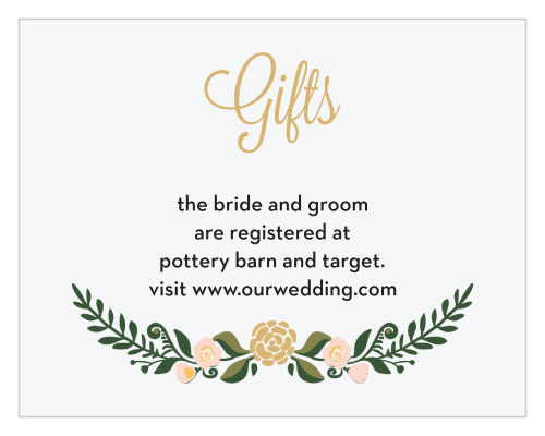 Laurel Crown Foil Registry Cards