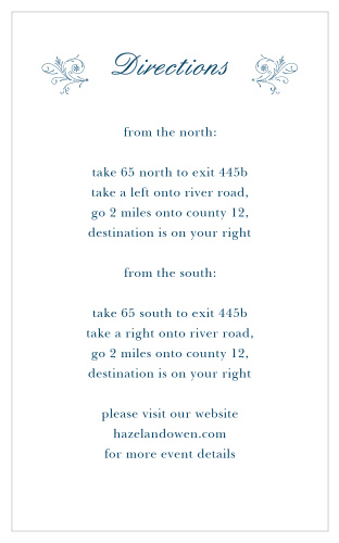 Sweet Antiquity Direction Cards