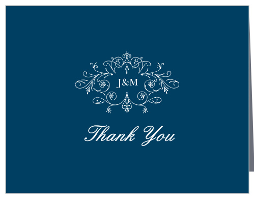 Sweet Antiquity Wedding Thank You Cards