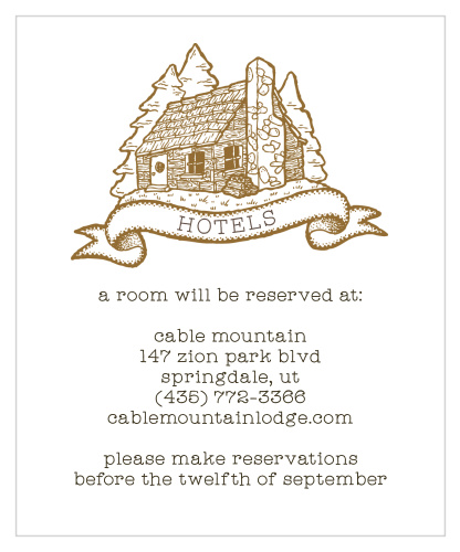 Help your guests find only the best local hotels with our Fly Away Accommodation Cards.