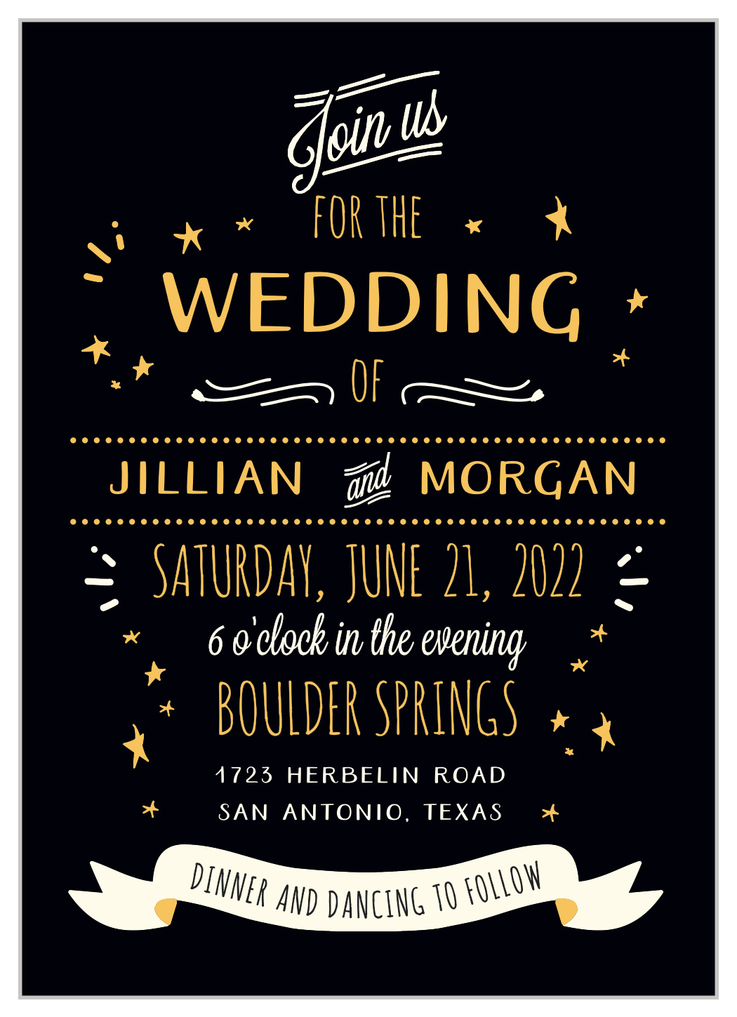 Good Times Wedding Invitations