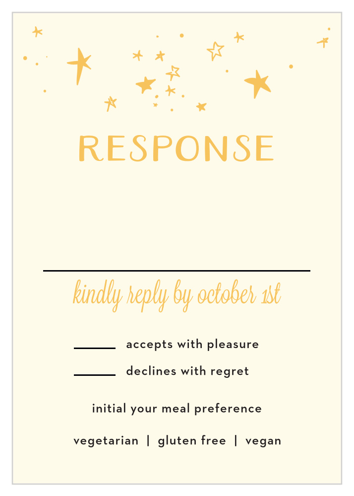 Good Times Response Cards