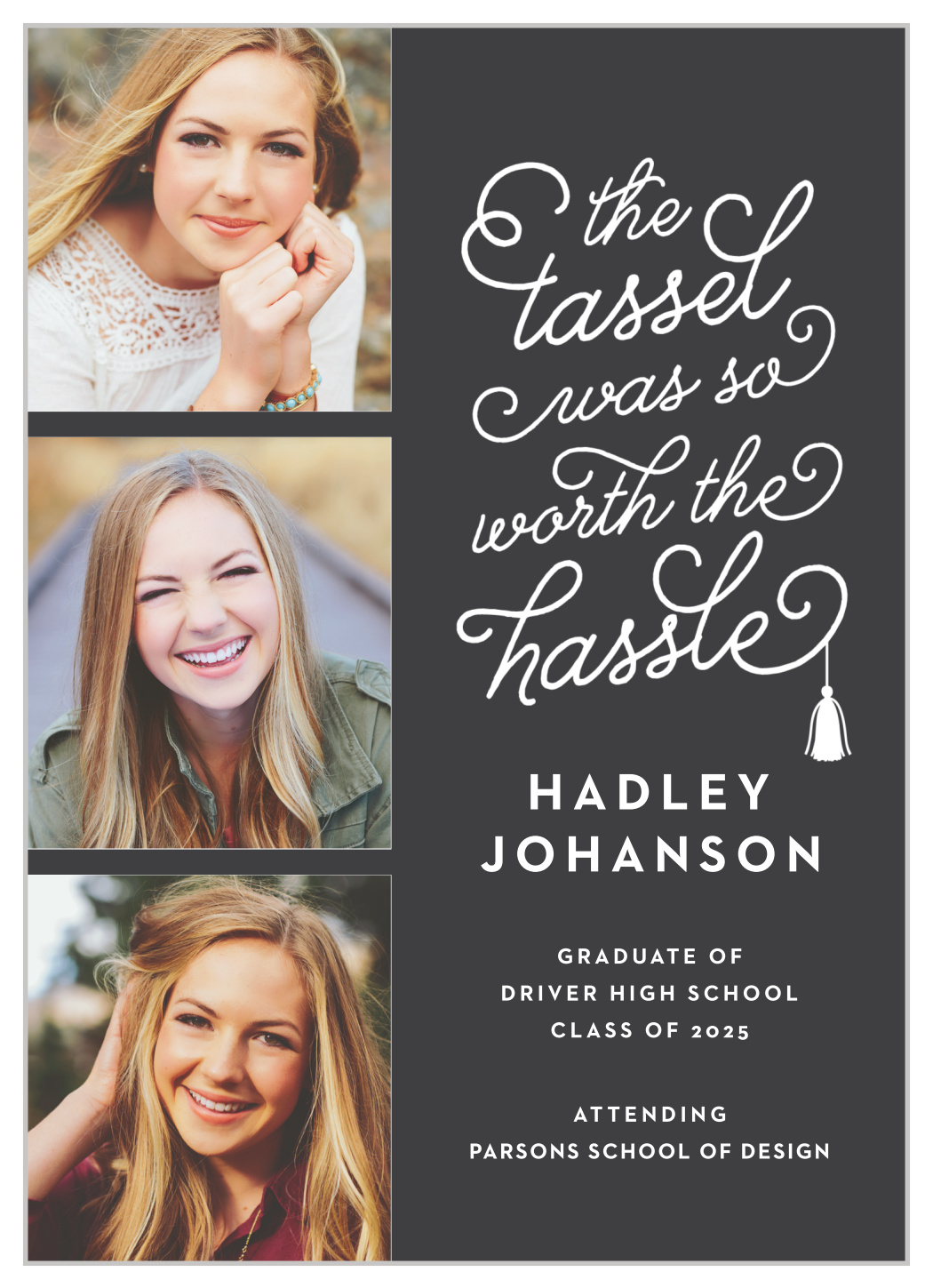 Senior Headlines Graduation Announcements