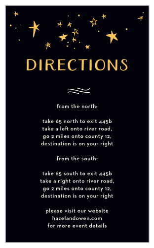 Good Times Direction Cards