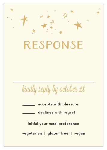 Good Times Foil Response Cards