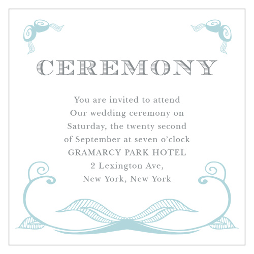 Hand Drawn Frame Ceremony Cards