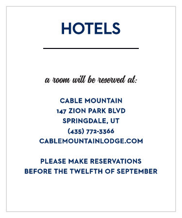 Common Thread Accommodation Cards