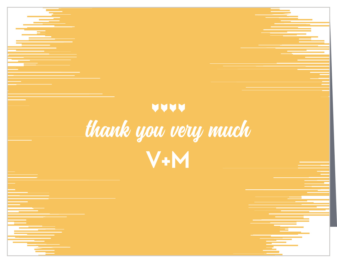 Common Thread Wedding Thank You Cards