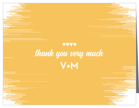 Common Thread Wedding Thank You Cards