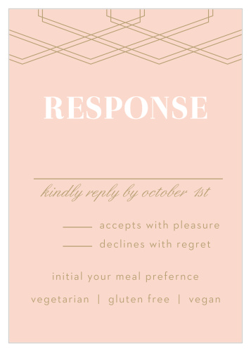 Deco Glam Response Cards