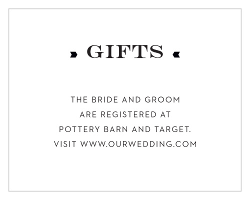 Travel in Style Registry Cards