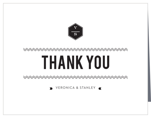 Travel in Style Wedding Thank You Cards