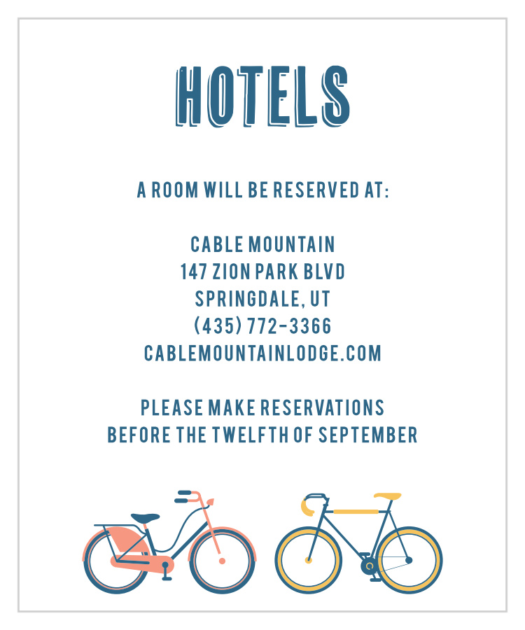 City Life Accommodation Cards