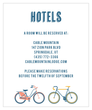 City Life Accommodation Cards