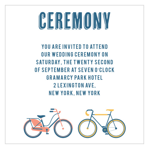 City Life Ceremony Cards