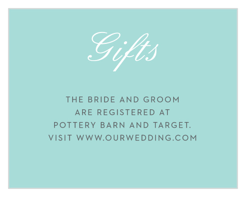 Note Home Registry Cards