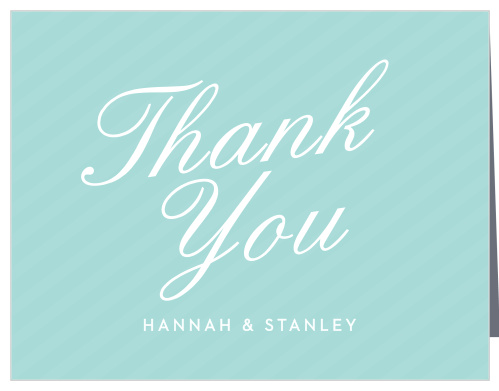 Note Home Wedding Thank You Cards