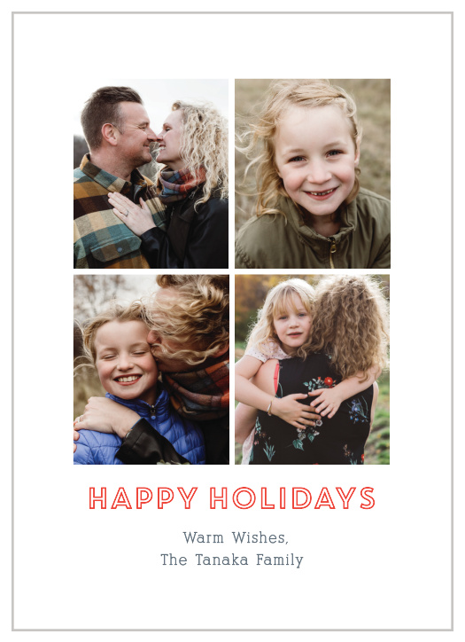 Make sure you share your story this special time of year with the Our Story Photo Holiday Cards.