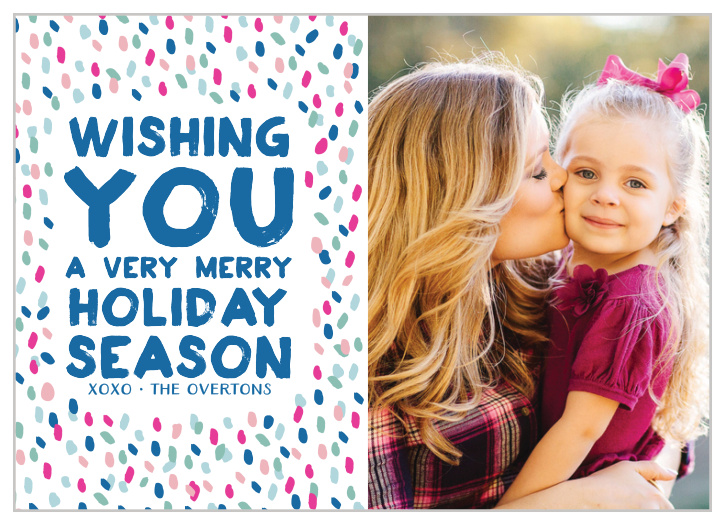 Send your loved ones some seasonal cheer with the Vivid Print Photo Holiday Cards.