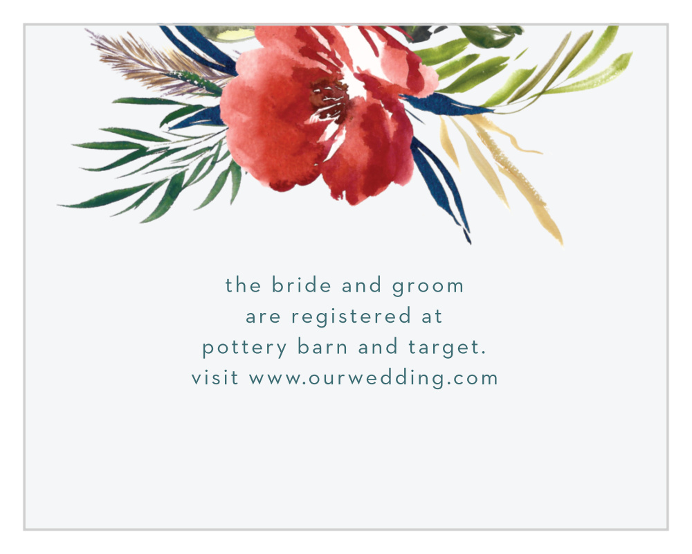 Arctic Florist Registry Cards