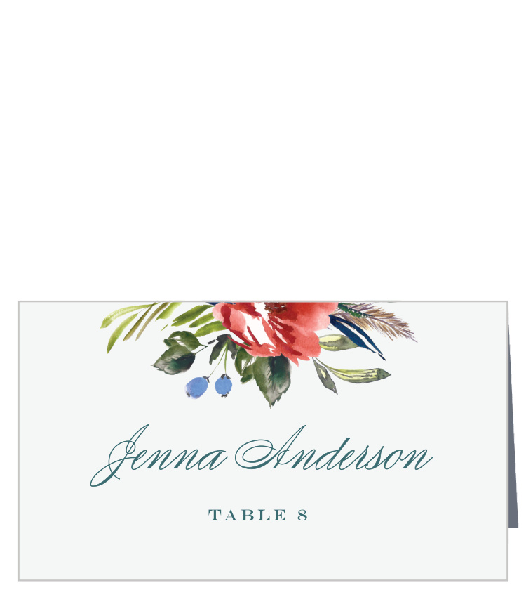 Arctic Florist Place Cards