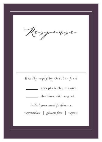 Vibrant Anemone Response Cards