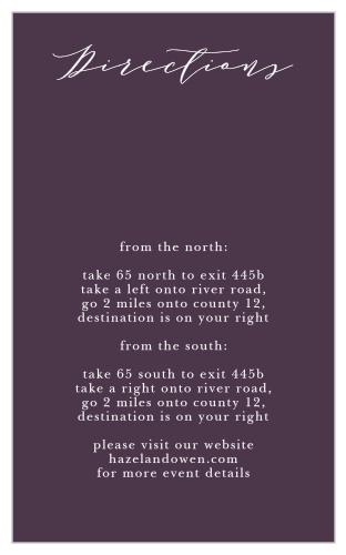 Vibrant Anemone Direction Cards