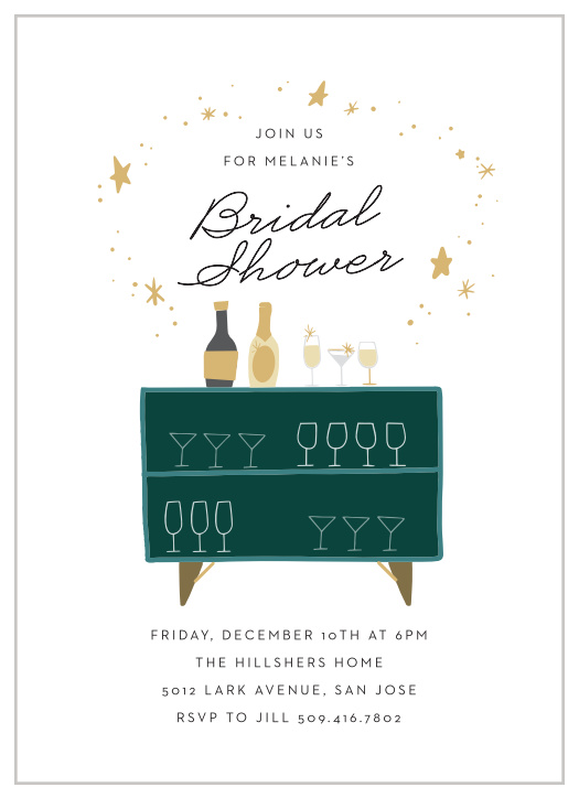 The Cocktail Celebration Bridal Shower Invitations is just what you need to get your loved ones excited for your Bridal Shower!