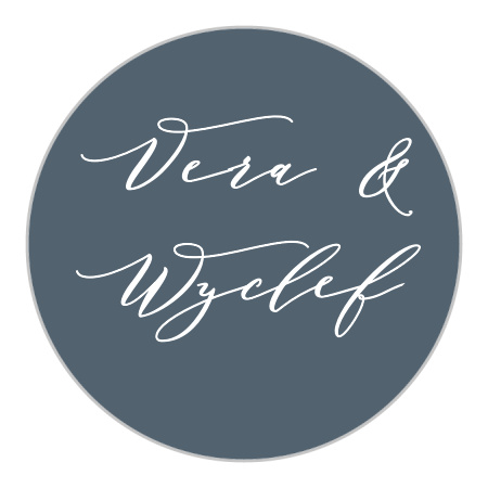 Oil Paint Textured Wedding Stickers