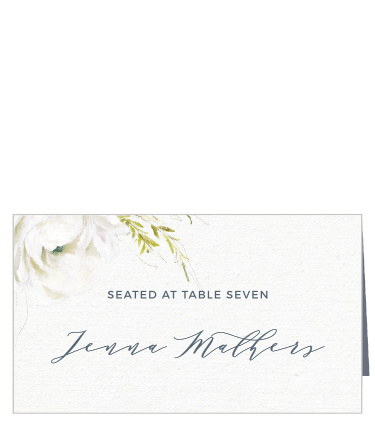 Oil Paint Textured Place Cards