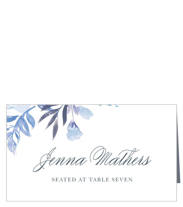 Comely Wildflowers Place Cards