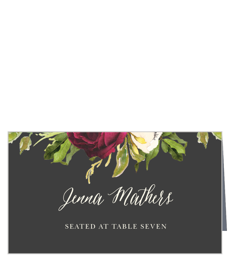 Garden Romance Place Cards