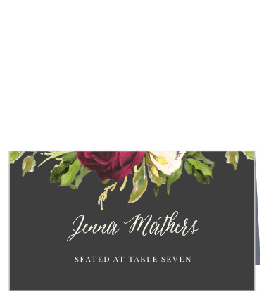 Garden Romance Place Cards