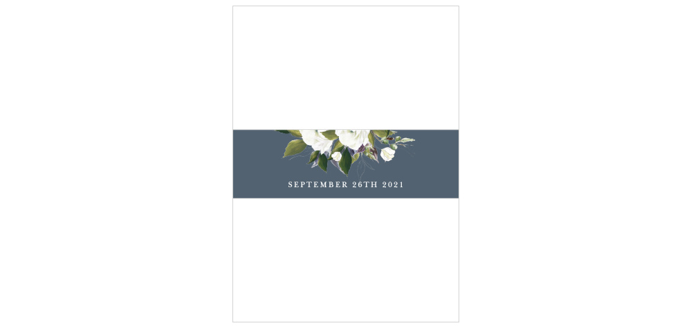 Elegant Aristocrat Wedding Belly Bands