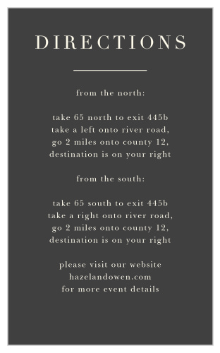 Rose Floristry Direction Cards