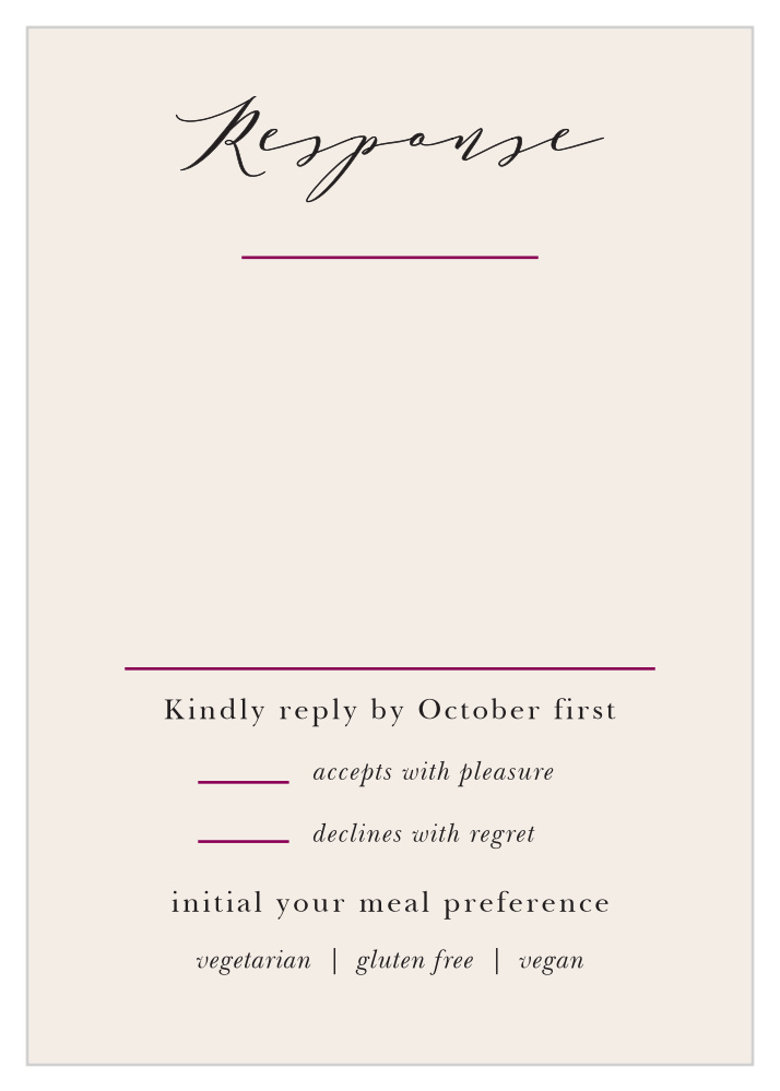 Mallow Response Cards