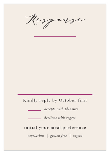 Mallow Response Cards