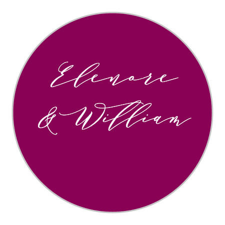 Mallow Wedding Wedding Stickers
