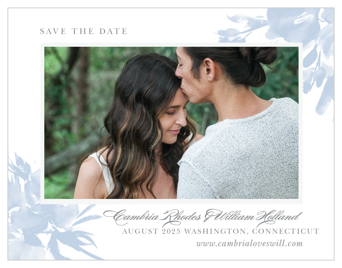 Subtle Fleuriste Save the Date Magnets