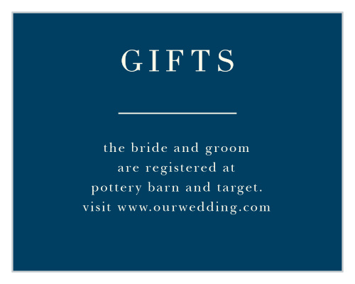 Heliotrope Blooms Registry Cards