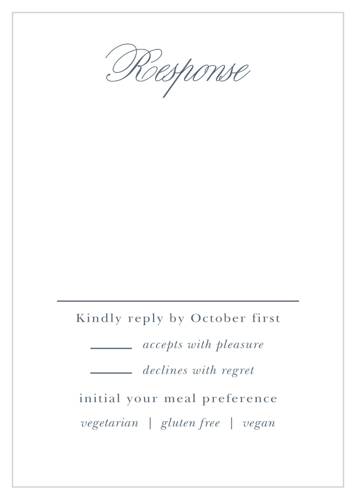Olive Leaves Response Cards