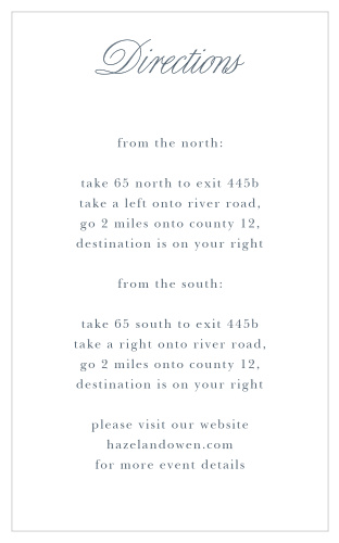 Olive Leaves Direction Cards