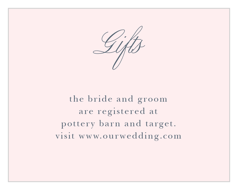 Melodious Melanie Registry Cards