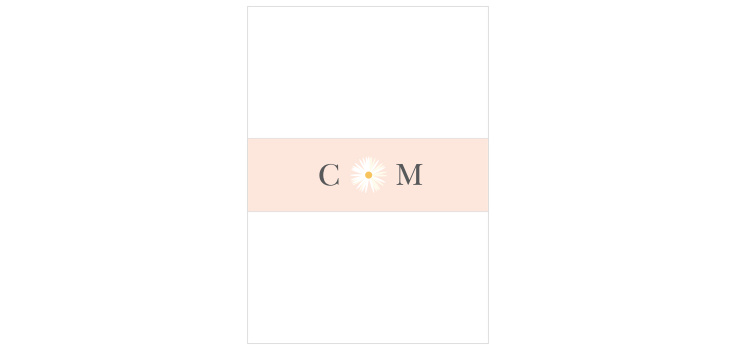 Tiny Daisies Wedding Belly Bands