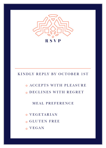Royal & Rose Response Cards